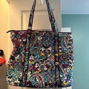 Disney Large Vera Bradley Zip Tote